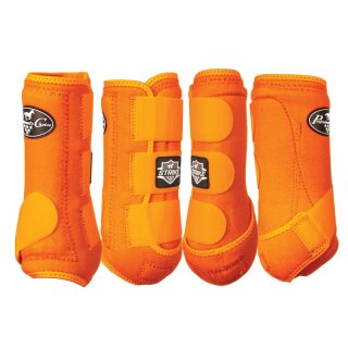 Professionals Choice Strike Sports Medicine Boots L Orange 4er Pack