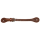 Cowboy Tack Geschirrleder Sporenriemen Unisex · 16 mm (5/8 Zoll)