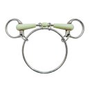 Zilco Dexter Apple Mouth Gebiss doppelt gebrochen 12,5 cm
