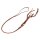 Cowboy Tack Latigo-Leder Ropingzügel mit O-Ringen 13 mm (1/2 Zoll) · 2,5 m (8 ft) oder länger