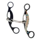 Feather Collection gebogenes Snaffle-Gag-Gebiss...