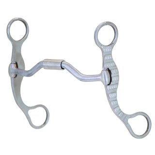 Cowboy Futurity Westerngebiss Mundstückweite: 13 cm (5 1/8 Zoll); Schenkellänge: 15,2 cm (6 Zoll).