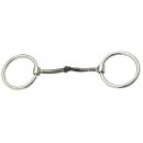 Dünnes Sweet-Iron-Snaffle-Gebiss mit Kupfereinlagen