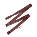 Latigo-Leder Tie-Down-Strap Bordeaux
