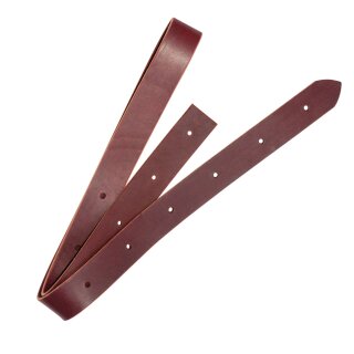 Offside-Billet aus Latigo-Leder Bordeaux