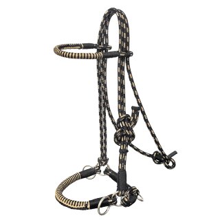 Oregon Sidepull-Seilhalfter Schwarz · Large (nur...