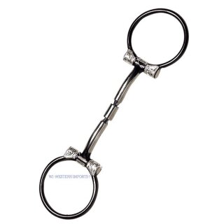 Silber Billy Allen Offset Dee Snaffle
