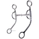 Trensengebiss (Snaffle Bit) mit Anzügen –...