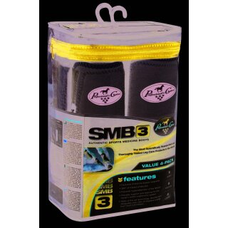 Professionals Choice SMB3 Sports-Medicine-Gamaschen Value 4-Pack