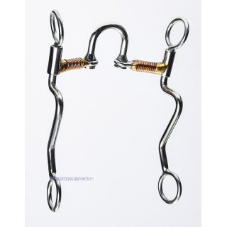 Correction-Westerngebiss (Bit) mit S-Shanks