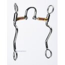 Correction-Westerngebiss (Bit) mit S-Shanks