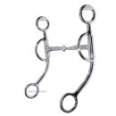 Trensengebiss (Snaffle Bit) mit kurzen Anzügen...