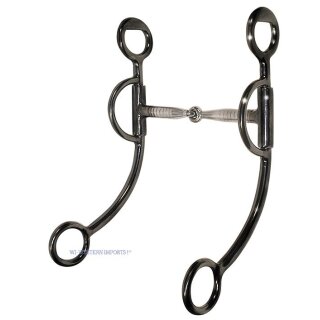Trensengebiss (Snaffle Bit) mit kurzen Anzügen – Modell WI-253545