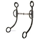 Trensengebiss (Snaffle Bit) mit kurzen Anzügen...