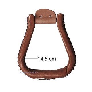 Leder-Steigbügel XL 62137-DO