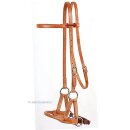 Professionals Choice Sidepull mit rundem Ledernasenriemen