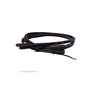 Professionals Choice Ranch Westernzügel aus geöltem Geschirrleder (Split Reins) – Modell RH-7062-HO