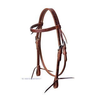 Pony-Westernkopfstück mit geradem Stirnband