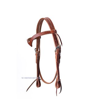 Pony-Westernkopfstück mit V-Stirnband