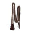 geflochtene Split Reins mit Slobber Bars