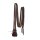 geflochtene Split Reins mit Slobber Bars
