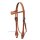 HORSEMANS TACK mit FLOWER BUCKLE, HARNESS LEATHER