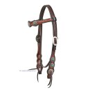 Horsemans Tack Oldstyle Western-Kopfstück mit...