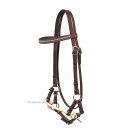 SIDEPULL mit PADDED BROW AND TURQUOIS STITCHING