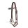 SIDEPULL mit PADDED BROW AND TURQUOIS STITCHING