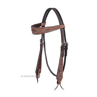 Diamond-Brow Western-Kopfstück
