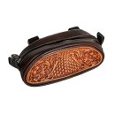 Professionals Choice Vorderpacktasche aus punziertem Leder