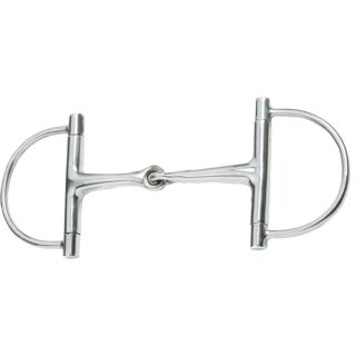 D-Ring-Gebiss mit großen Ringen – 12,5 cm