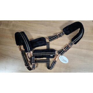 Schwarz/Rosegold